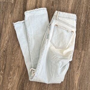 Light Blue Distressed Jeans